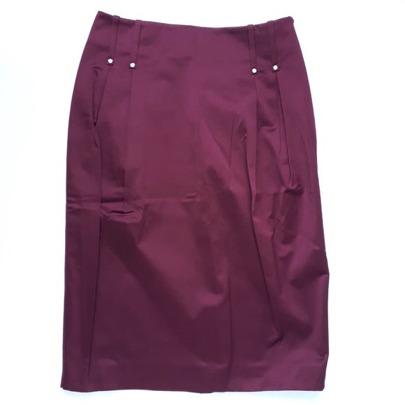 Karen Millen Plum Skirt - Picture 1 of 9